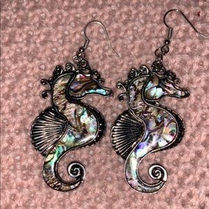 Seahorse earrings